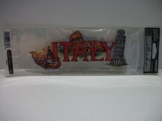 Sticko Dimensional Stickers - Italy