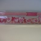 Handmade Valentine Dimensional Stickers - Border Hearts