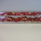 Handmade Valentine Dimensional Stickers - Border Hearts