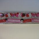 Handmade Valentine Dimensional Stickers - Border Heart Tags
