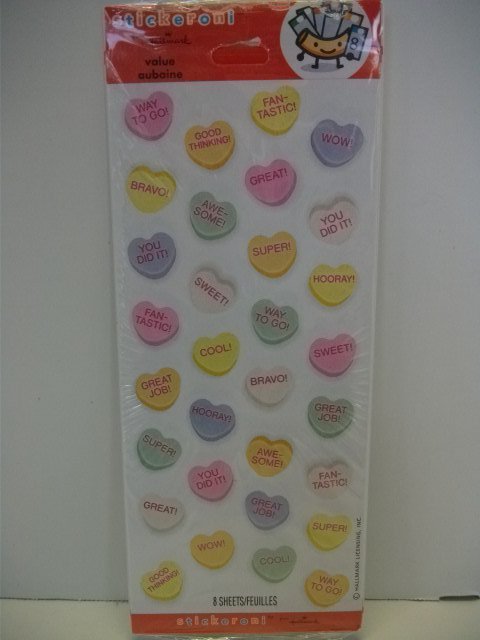 Stickeroni - Love Hearts