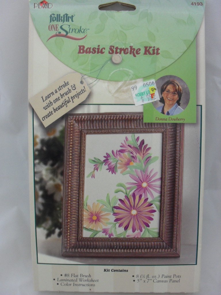 Plaid FolkArt One Stroke Basic Stroke Kit