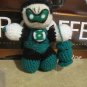 Green Lantern crochet doll: Kyle Rayner