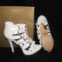 White Sexy Strappy Heel