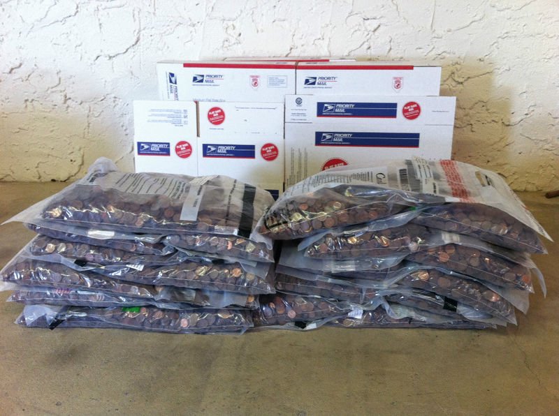 Copper Pennies Bullion 680 pounds Penny Investing