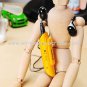 Bluedio AVX6 Wireless Stereo Bluetooth Headset A2DP Clip-on Design(Yellow color) -- Freeshipping
