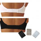 6pcs Bra Strap Extender 2-Hook White, Black and Beige