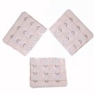 3pcs Beige Bra Extender 3 Hook Bra set Lingerie