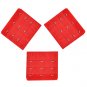 3pcs Red Bra Extender 3 Hook Bra set Lingerie