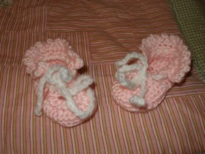 Pink bootie