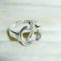 Apple Fashion Ring-Silver plated-Size Q/8.25