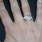 Apple Fashion Ring-Silver plated-Size Q/8.25