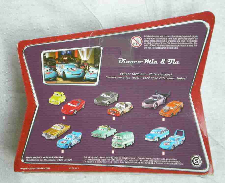 Cars Mia and Tia Disney Pixar (Blue)