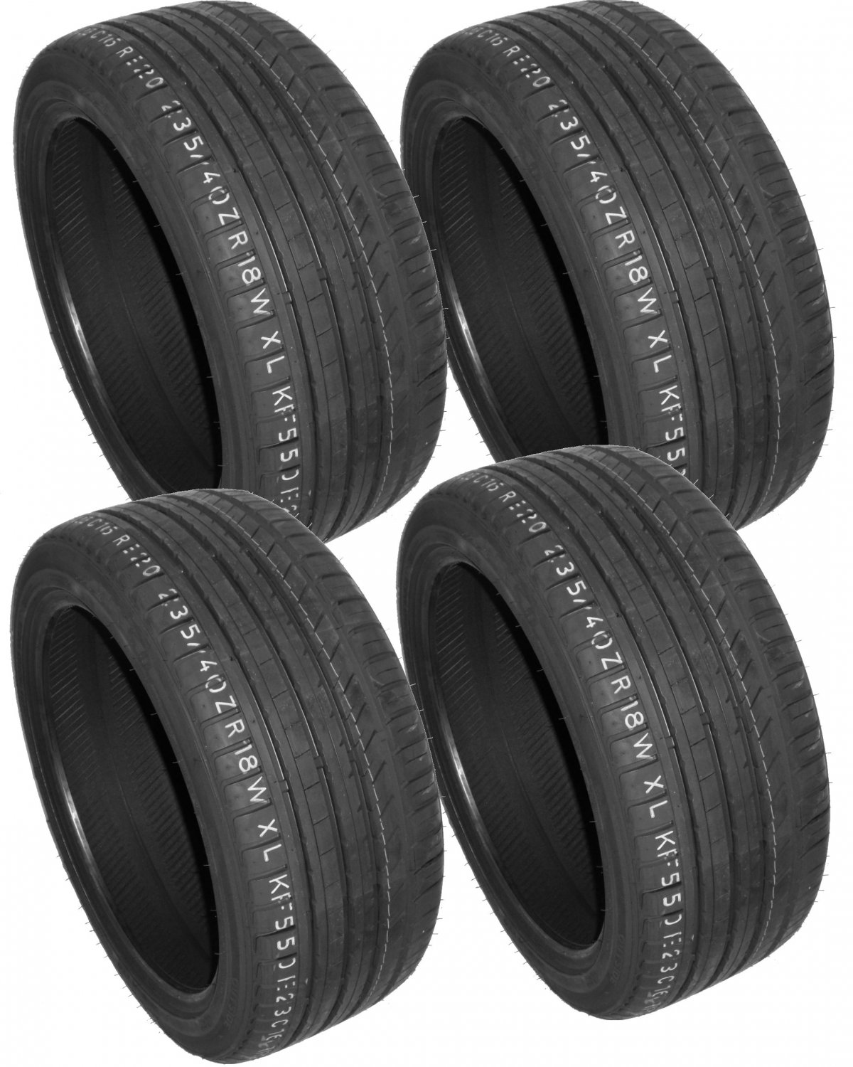 4 2454019 Kinforest 245 40 19 Tyres x 4 NEW Budget 245/40 19 High ...