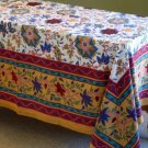 Rectangular Spring Floral Design Table cloth Tapestry