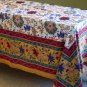 Rectangular Spring Floral Design Table cloth Tapestry