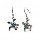 Hawaiian Turtle Opal Earrings