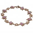 Rose Mom and Baby Hawaiian Turtle Opal Bracelet