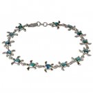 Hawaiian Turtle Opal Bracelet