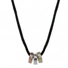 Tri Color Barrel Pendant