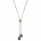 Denny Wong Tahitian Pearl Lariat Necklace
