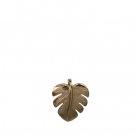 Monstera Yellow Gold Pendant
