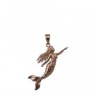 Mermaid Rose Gold Pendant
