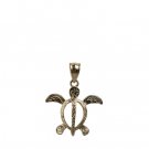 Turtle Scroll Pendant
