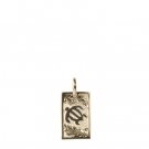 Turtle Maile Yellow Gold Pendant