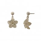 Plumeria Ball Post Earrings 15mm
