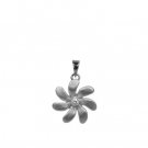 Tiare Diamond Pendant White Gold 11mm
