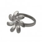 Tiare Diamond Ring White Gold 15mm