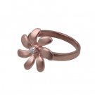 Tiare Diamond Ring Rose Gold 11mm
