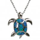 Turtle Opal Pendant