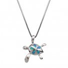Turtle Flipper Opal Pendant