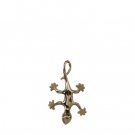 Gecko Gold Pendant 23mm
