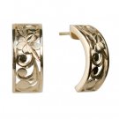 Traditional Hawaiian Earrings 8mm