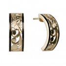 Traditional Hawaiian Earrings with Enamel 6mm