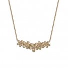 Denny Wong Five Plumeria Lei Necklace 38mm