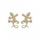 Denny Wong Gold Gecko Earrings 16mm