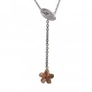 Denny Wong Hang Five Plumeria Necklace