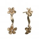 Denny Wong Plumeria Lei Earrings 6mm