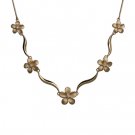 Denny Wong Plumeria Lei Necklace