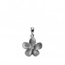 Denny Wong Plumeria Pendant White Gold 15mm