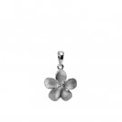 Denny Wong Plumeria Pendant White Gold 13mm