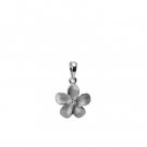 Denny Wong Plumeria Pendant White Gold 11mm