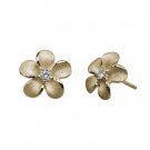 Denny Wong Plumeria Stud Earrings 8mm