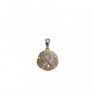 Denny Wong Sand Dollar Pendant 11mm