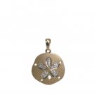 Denny Wong Sand Dollar Pendant 21mm