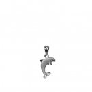 Denny Wong Dolphin White Gold Pendant 15mm